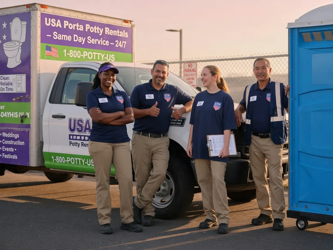 Porta Potty Rental company in East Brady, PA